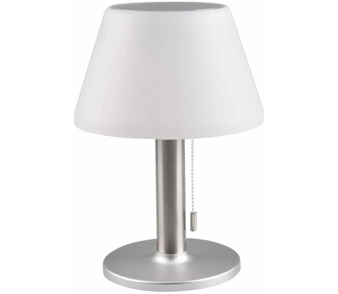 LED Ściemnialna lampa solarna VIOLA LED/3,7V IP44