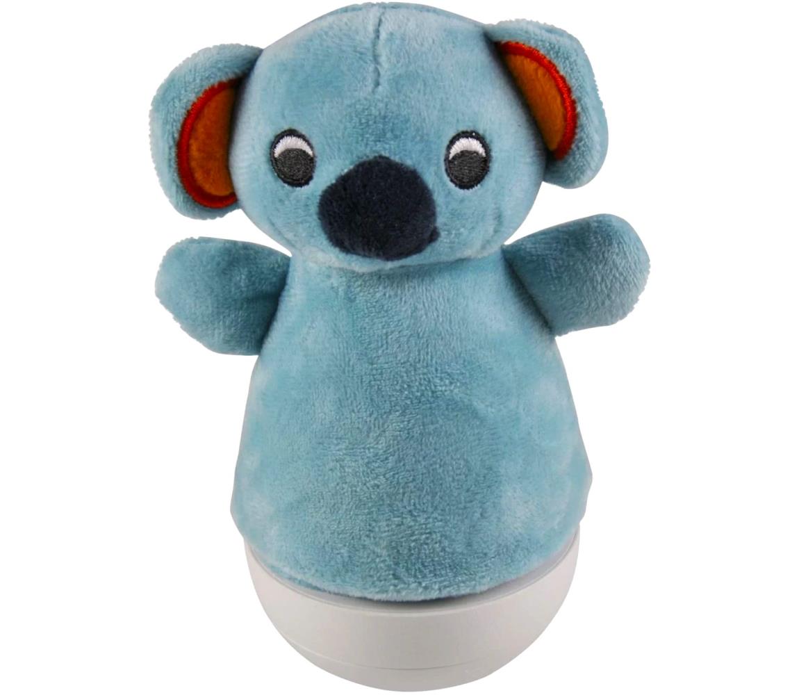 LED RGB Dziecięca lampka nocna z melodią 3xAAA/5V koala
