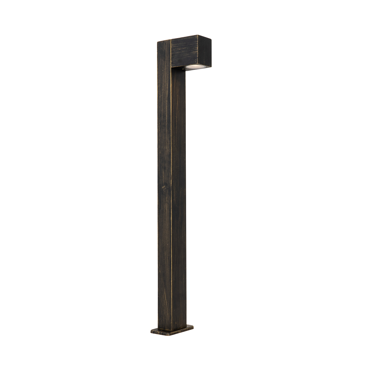 QAZQA Przemysłowa stojąca lampa zewnętrzna antyczne złoto 80 cm IP44 - Baleno