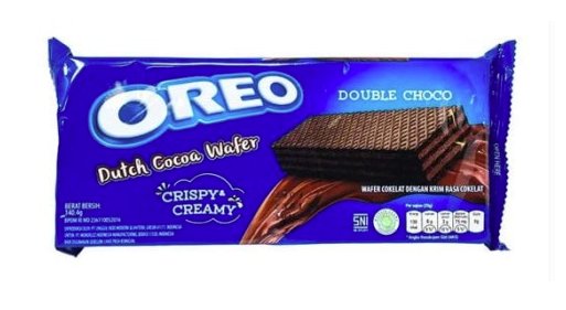 Oreo Wafer Double Choco 140,4G