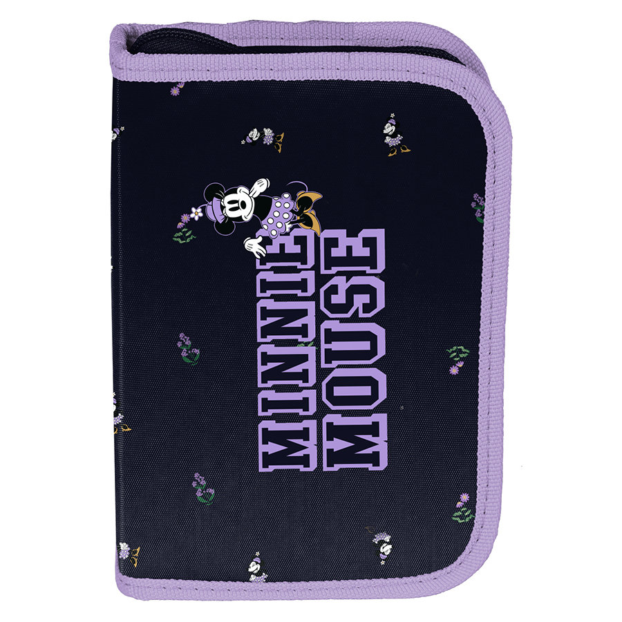 Piórnik jednokomorowy z wyposażeniem Minnie Mouse Paso