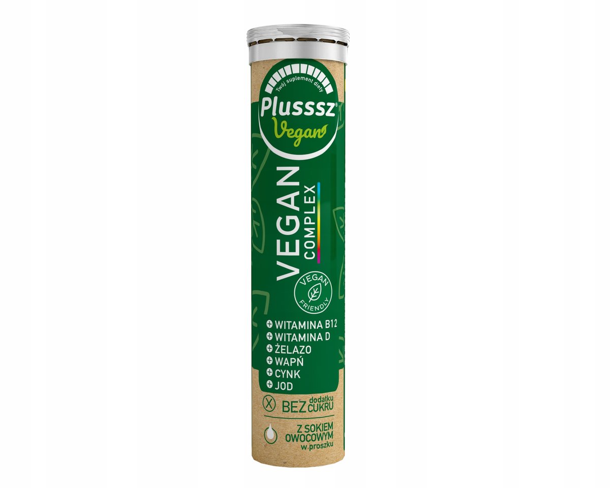 Polski Lek PLUSSSZ VEGAN COMPLEX 20 tabl.