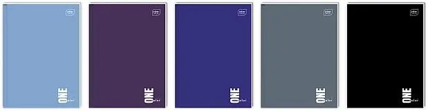 Brulion A7/80K kratka One Color (20szt) - INTERDRUK
