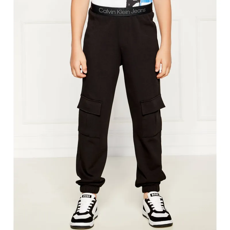 CALVIN KLEIN JEANS Spodnie dresowe | Regular Fit