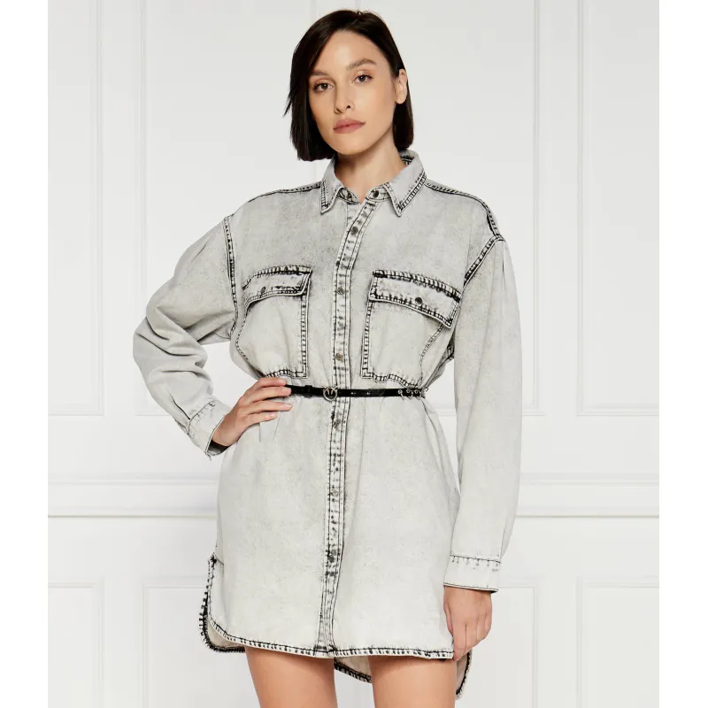 One Teaspoon Jeansowa sukienka NIXIE