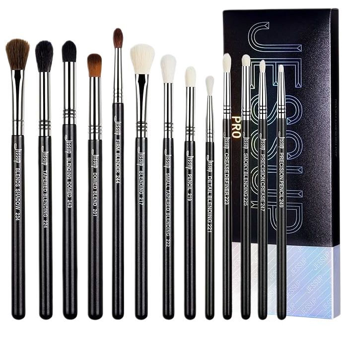 JESSUP SET Pro Eyeshadow Brush zestaw trzynastu pędzli do makijażu oka T338