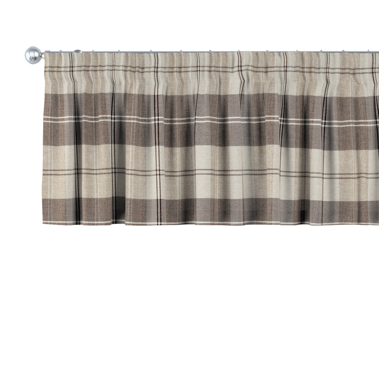 Lambrekin na taśmie marszczącej