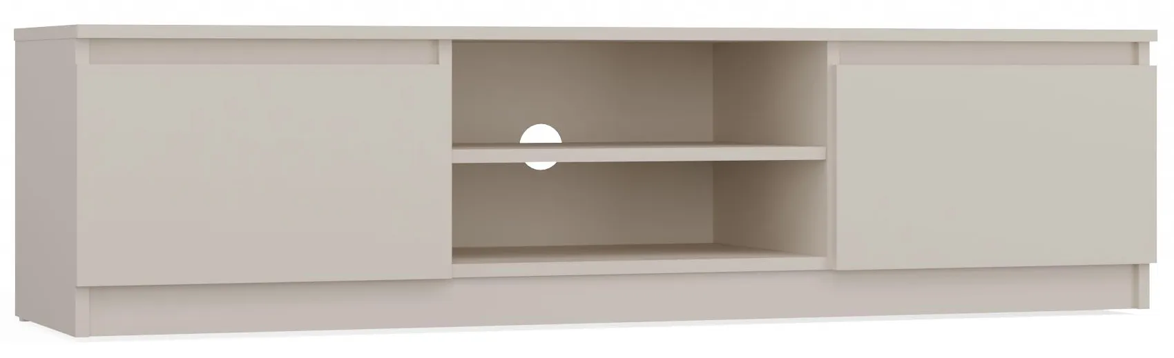 Niska szafka RTV kaszmir 140 cm T0-W49