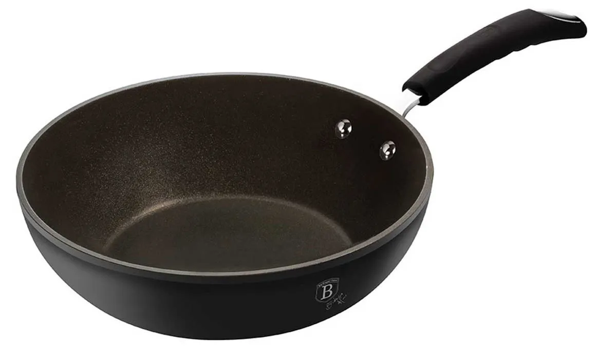 Aluminiowy wok na indukcję 28cm - Ibrok 7X