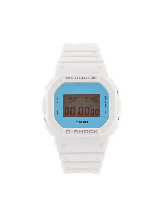 G-Shock Zegarek Beach Time Lapse DW-5600TL-7ER Biały