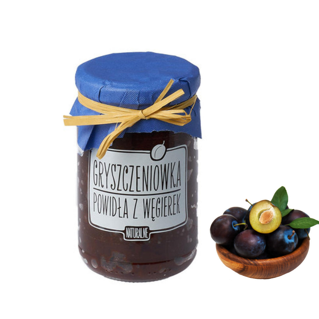 Powidła z węgierek 320 g - Gryszczeniówka