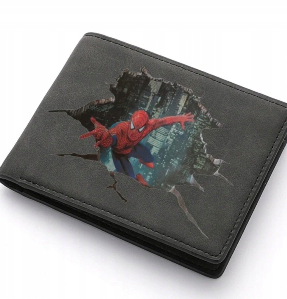 Portfel spiderman spider pająk marvel prezent Y2K