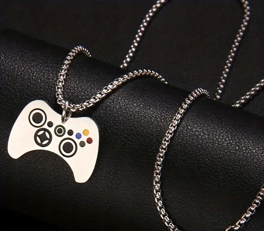 Naszyjnik wisiorek pad kontroler xbox gry prezent