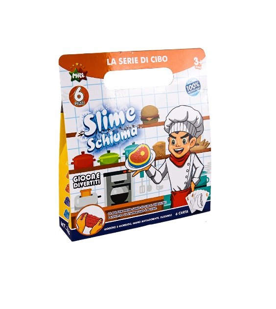 Zestaw Kreatywny Slime 6 Pianek Jedzenie Perfectlife