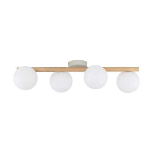 Estera lampa sufitowa 4xG9 beżowa/jasne drewno 5769