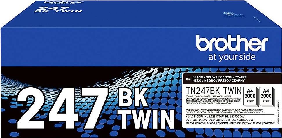 Toner Brother TN-247 Black Oryginał TN247BKTWIN