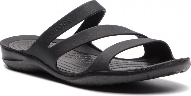 Crocs Klapki damskie Swiftwater Sandal black/black r. 37.5 (203998)