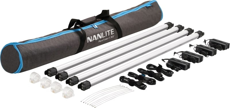Lampa LED Nanlite Pavotube II 30C - Zestaw 4 szt.