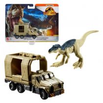 Matchbox Jurassic World Transporter z Baryonyxem Mattel