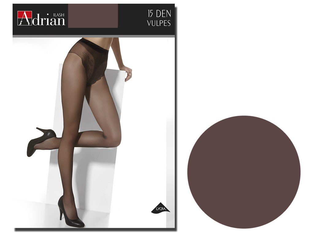 Rajstopy 15 Den Gładkie Adrian Vulpes Antracite 2