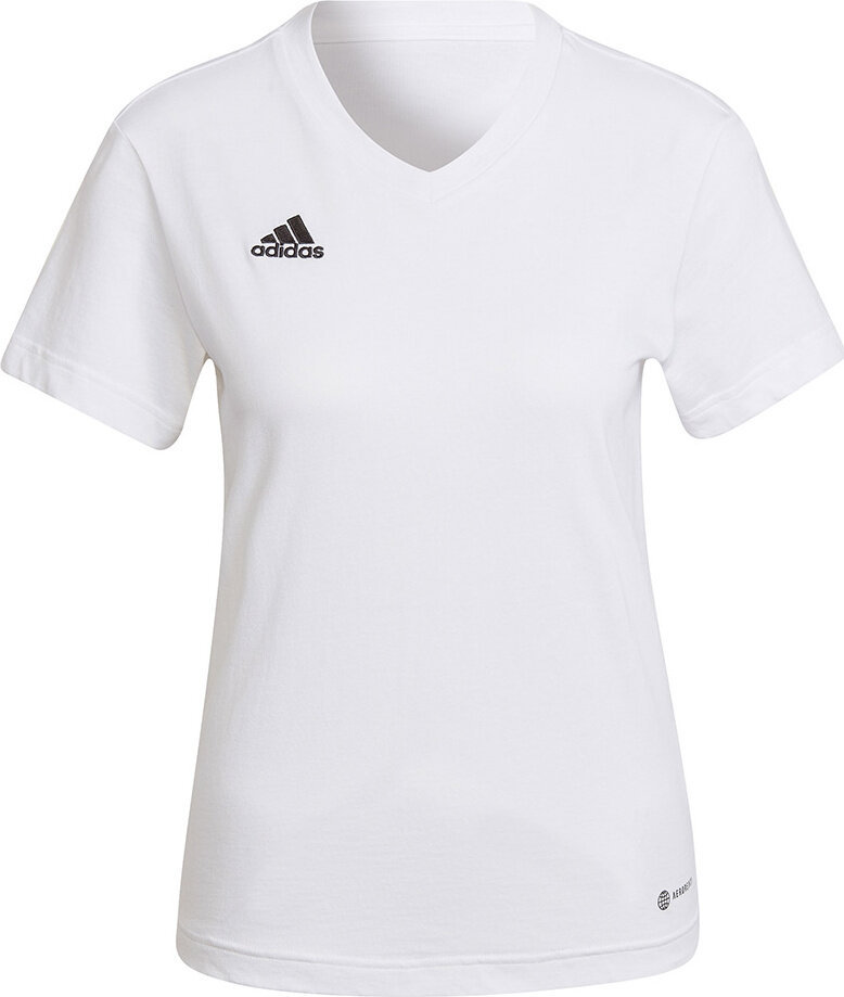 Koszulka damska adidas Entrada 22 Tee biała HC0442-2XL