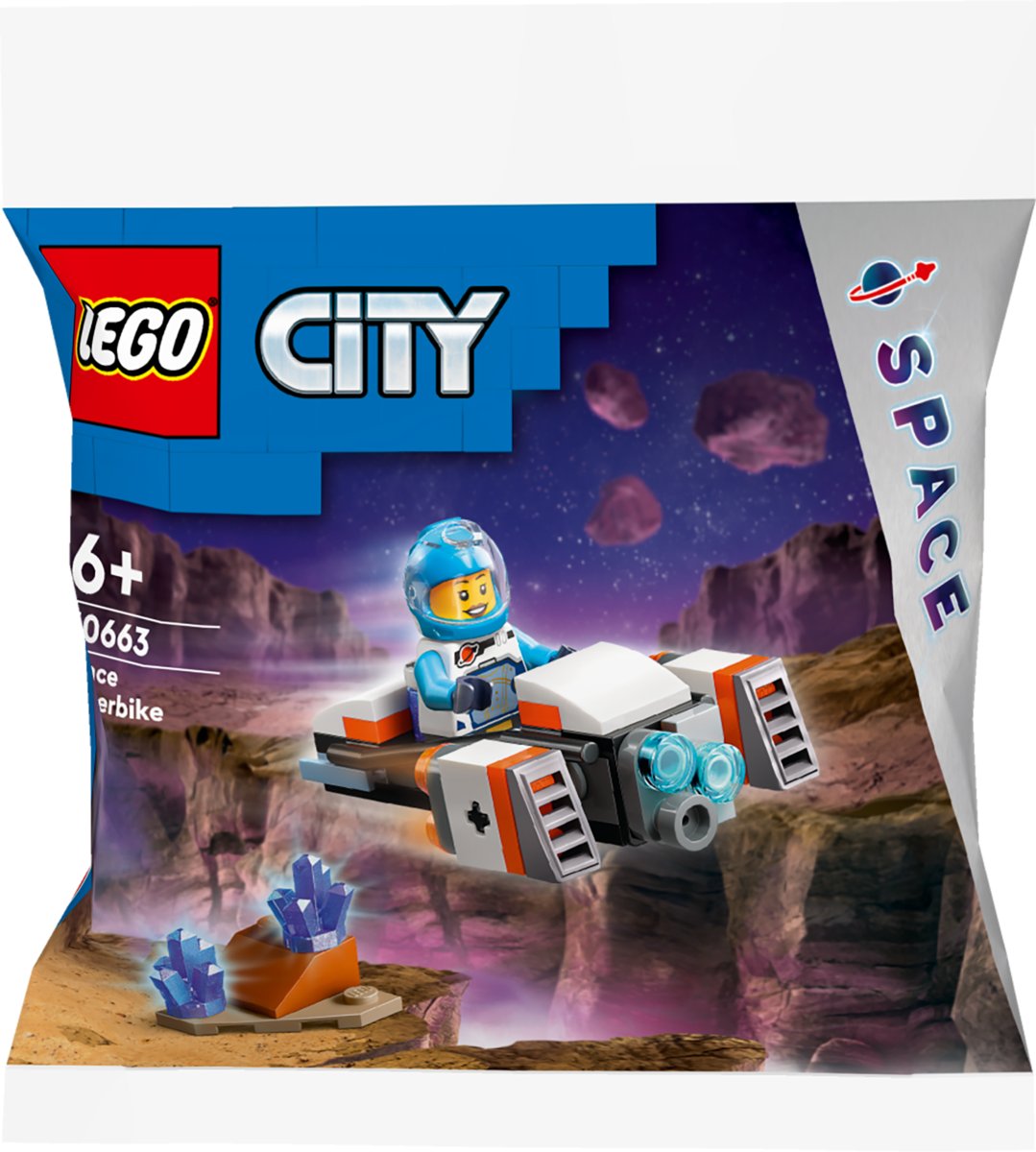 LEGO City Kosmiczny latający motocykl 30663