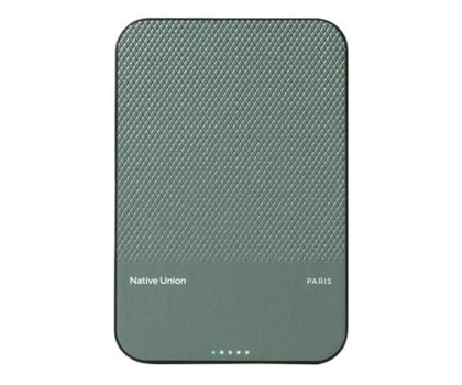 Native Union ReClassic Magnetic Power Bank 5000mAh slate green