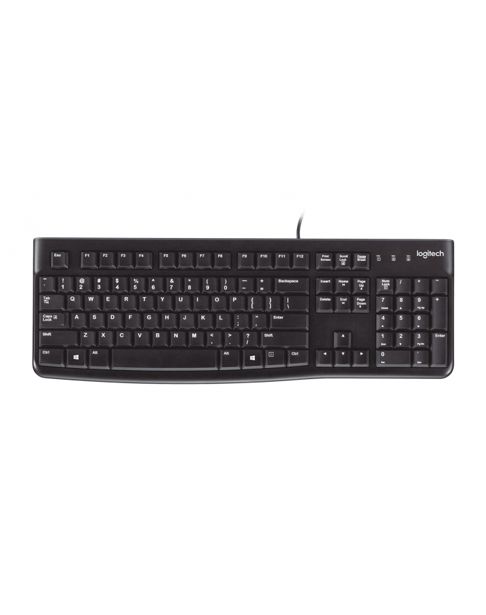 LOGITECH K120 Corded Keyboard czarna 920-002499