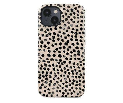 Burga Tough Magsafe Gunmetal iPhone 15 Almond Latte