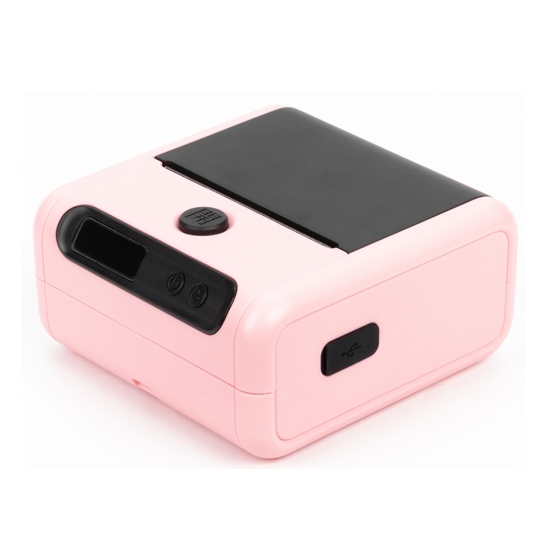 Drukarka etykiet Phomemo M200 203dpi / do 75mm / USB / BT różowa