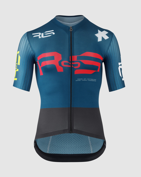 ASSOS Koszulka rowerowa EQUIPE RS JERSEY S11 Made In Future slate green
