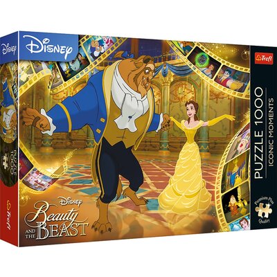 Puzzle, Trefl Premium Plus, Piękna i Bestia, 1000 el.