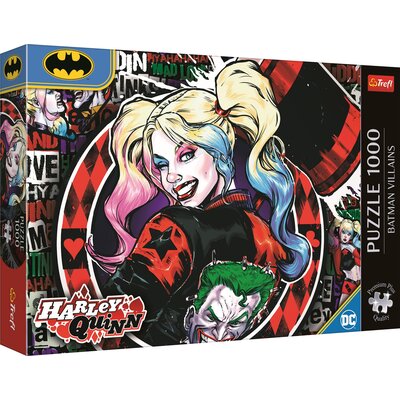 Trefl, puzzle premium plus, Harley Quinn, 1000 elementów