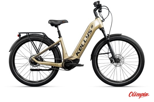 Rower elektryczny Kellys Estima 60 SH 27,5 725Wh Gold 2024
