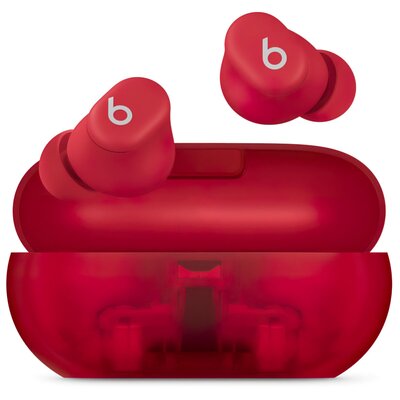 Beats by Dr. Dre Solo Buds Przezroczysta Czerwień