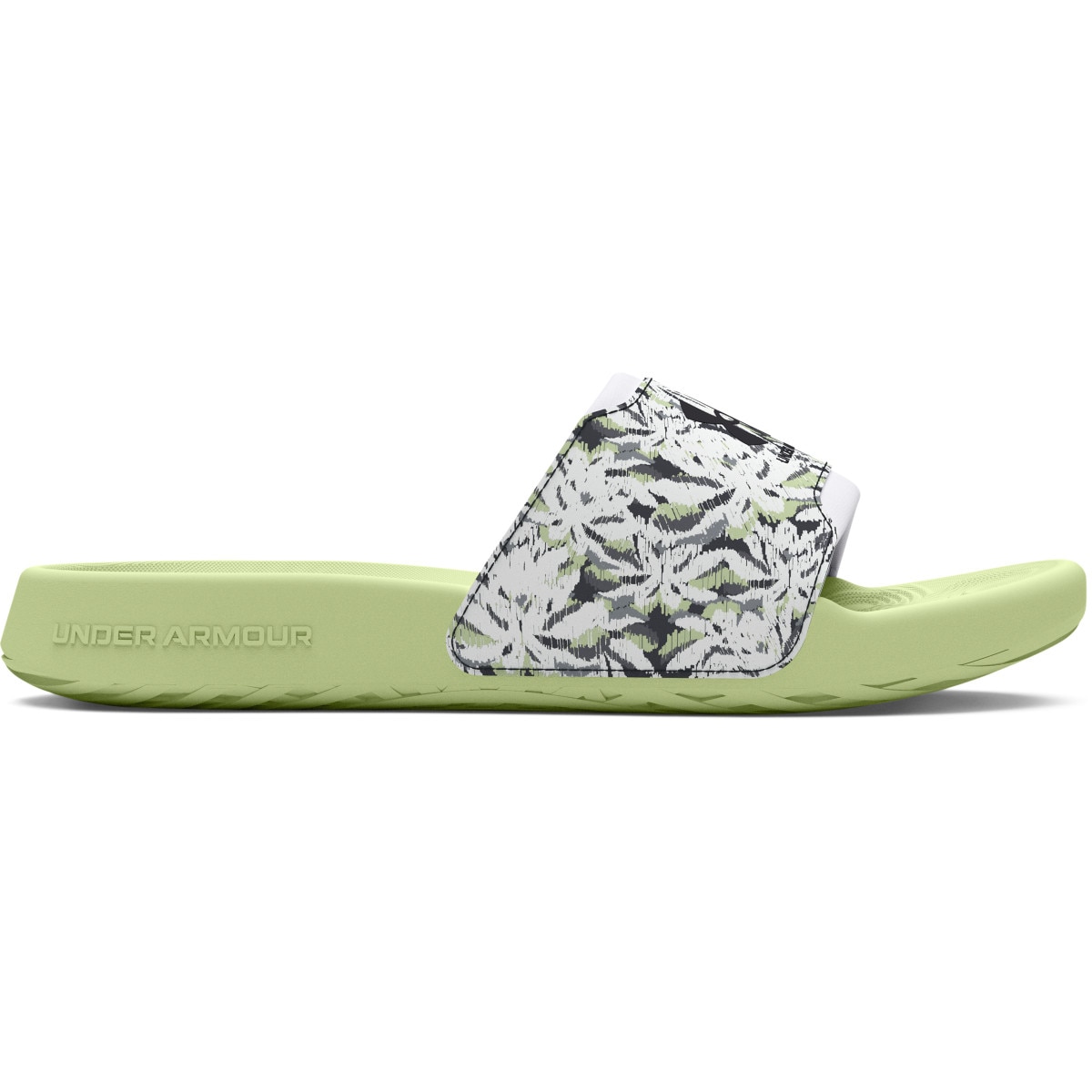 Damskie klapki Under Armour UA W Ignite Select Graphic - zielone - UNDER ARMOUR