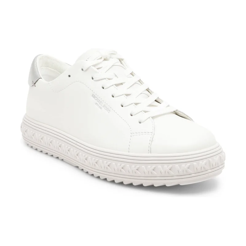 Michael Kors Skórzane trampki GROVE LACE UP