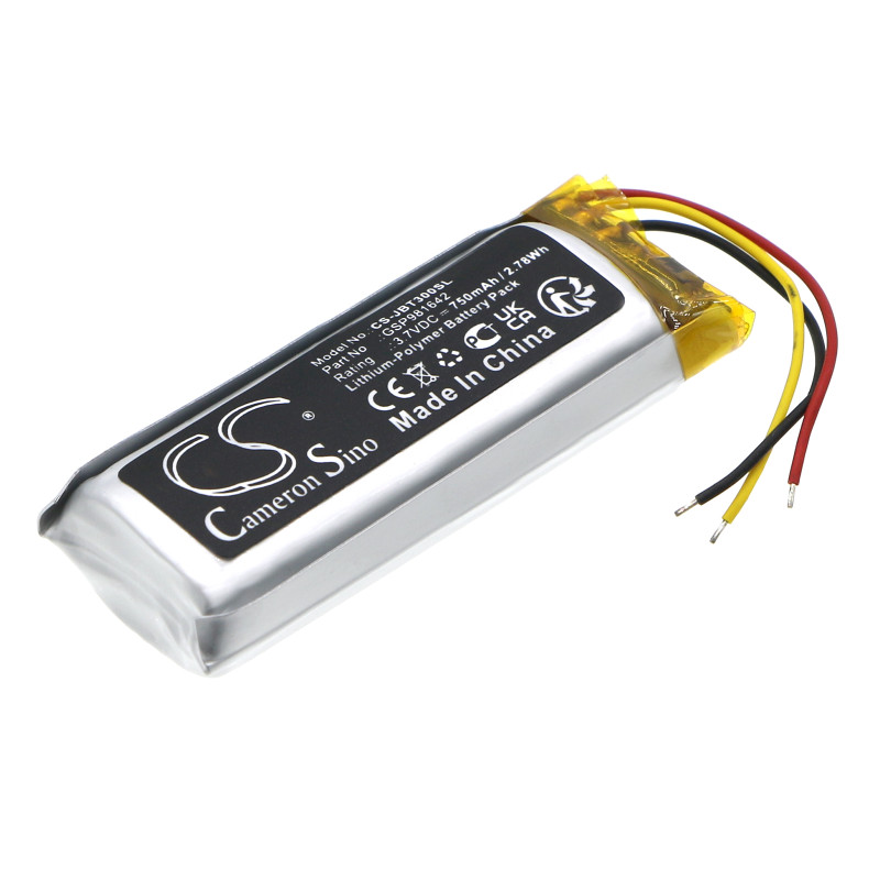 JBL TUNE Beam Charging Base / GSP981642 750mAh 2.78Wh Li-Polymer 3.7V (Cameron Sino)