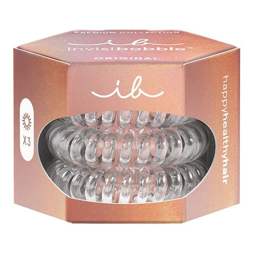 Invisibobble - Original Premium Crystal Clear - gumki Do Włosów - Original Premium Crystal Clear - Dla Kobiet