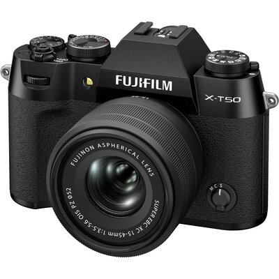 Fujifilm X-T50 z ob. 15-45mm czarny
