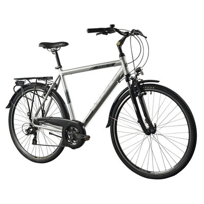 Rower trekkingowy INDIANA X-Road 1.0 M23 28 cali męski Srebrny