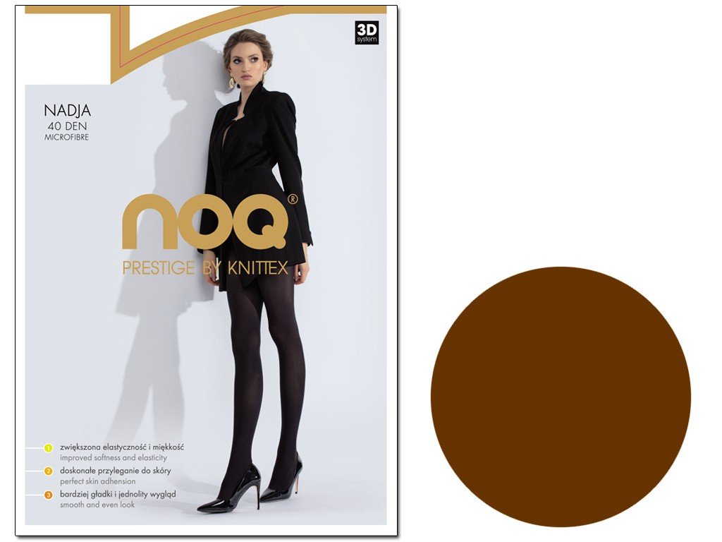 Rajstopy Z Mikrofibry 40 Den Bronzo 4
