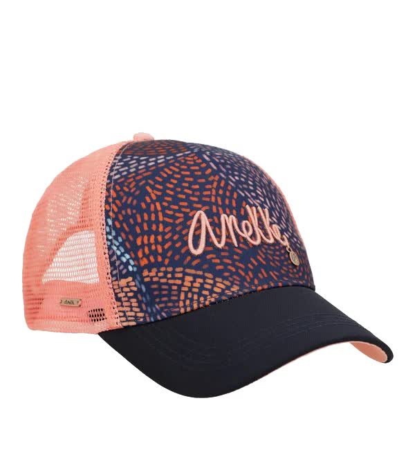 Czapka z daszkiem Anekke Sixties wielokolorowa z siateczką i regulacją