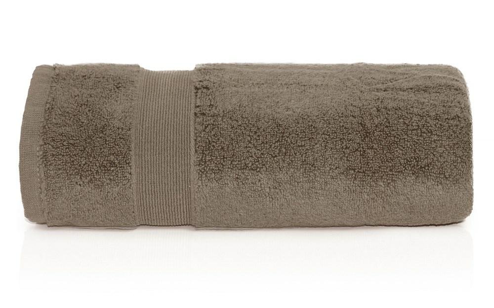 Ręcznik Rocco 70x140 beżowy taupe frotte bawełniany 600g/m2
