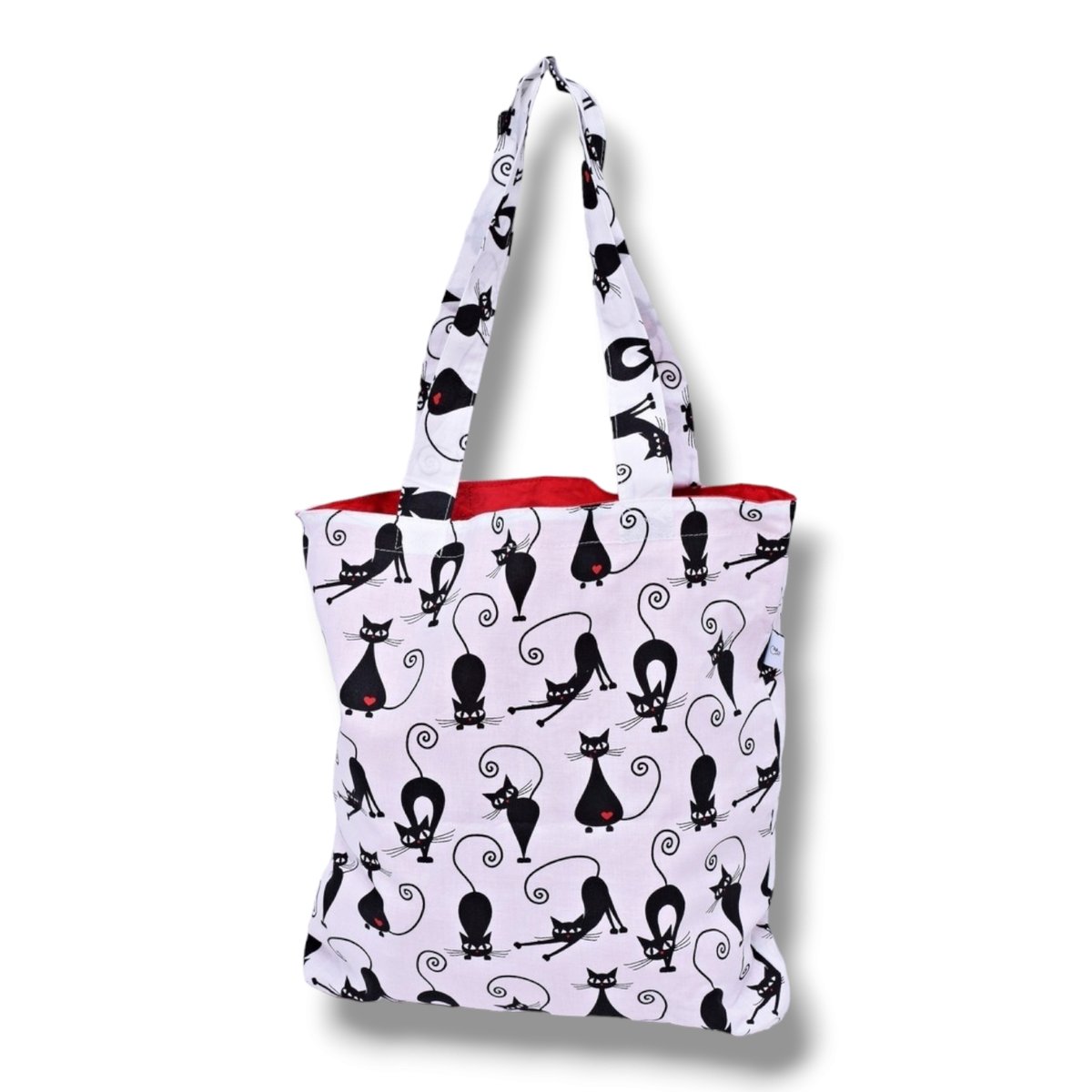 Torba shopperka torba shopper zakupowa kotki