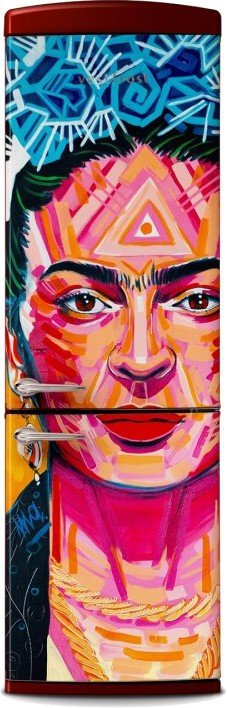 Vestfrost VR-FB373-2E1BR Art Collection Frida Kahlo