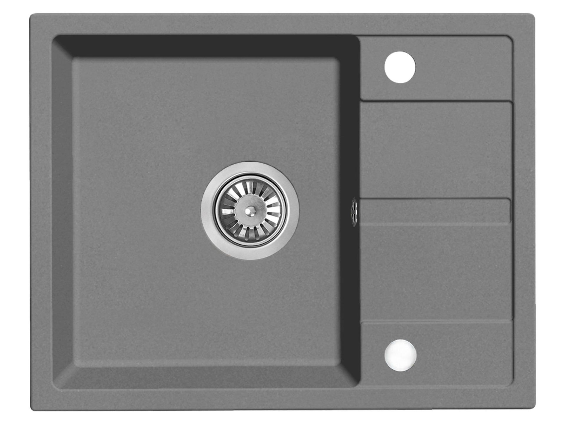 Zlewozmywak granitowy Kuchinox Hack 56x44x17 S52A513Y