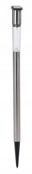LAMPKA DO OGRODU SOLARNA STAL H70CM 339051