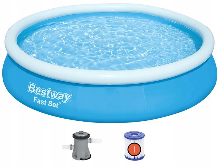 Basen Ogrodowy Rozporowy 366x76cm Bestway + Pompa 57274