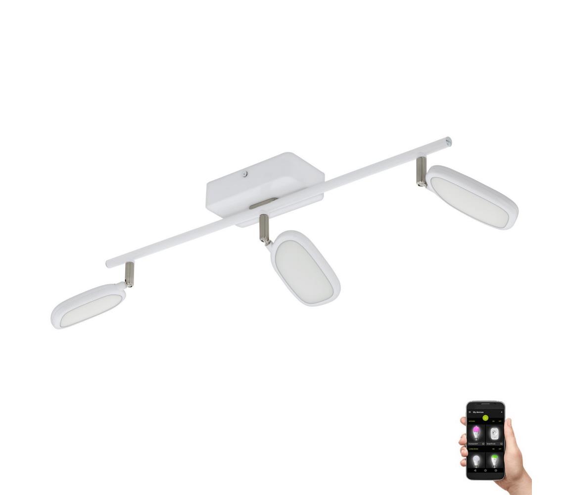 Eglo 33224 - LED RGBW Oświetlenie punktowe ściemnialne PALOMBARE-C 3xLED/5W/230V białe